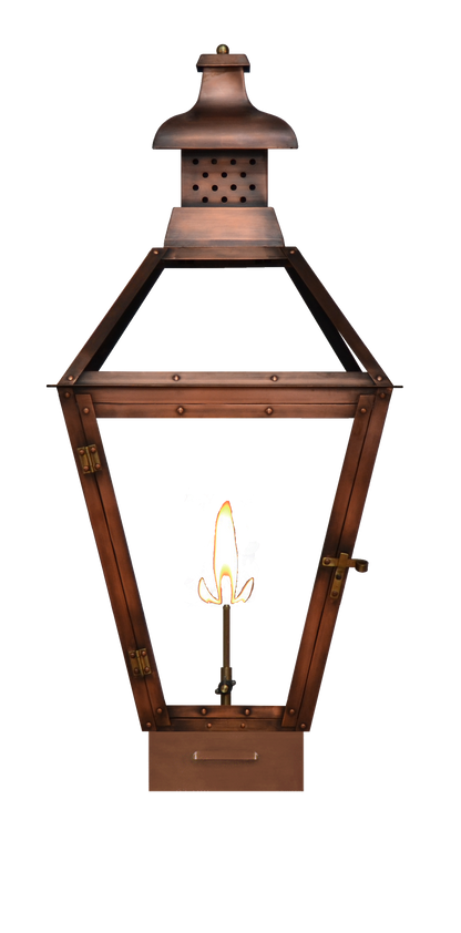 Pebble Hill 31'' Gas  Copper Pier Mount