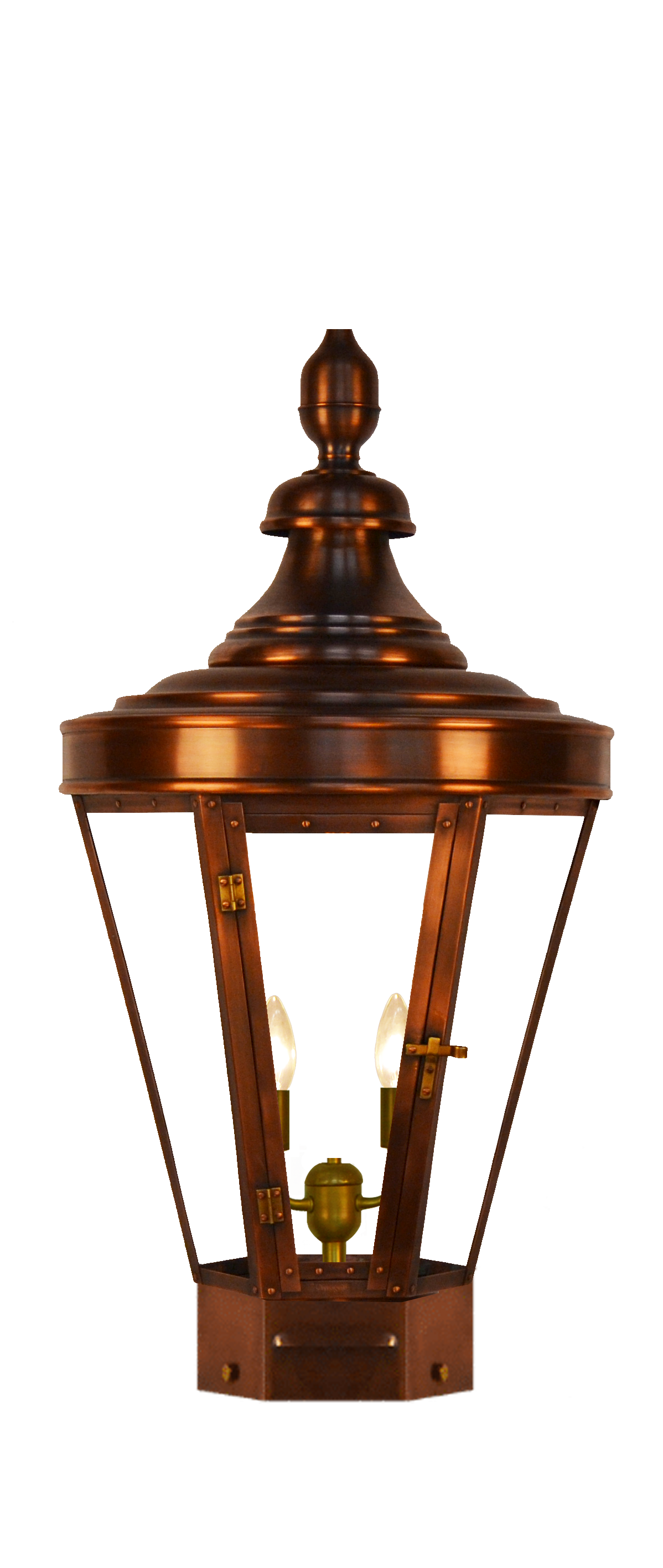 Royal Street 34'' Electric Copper Pier Mount