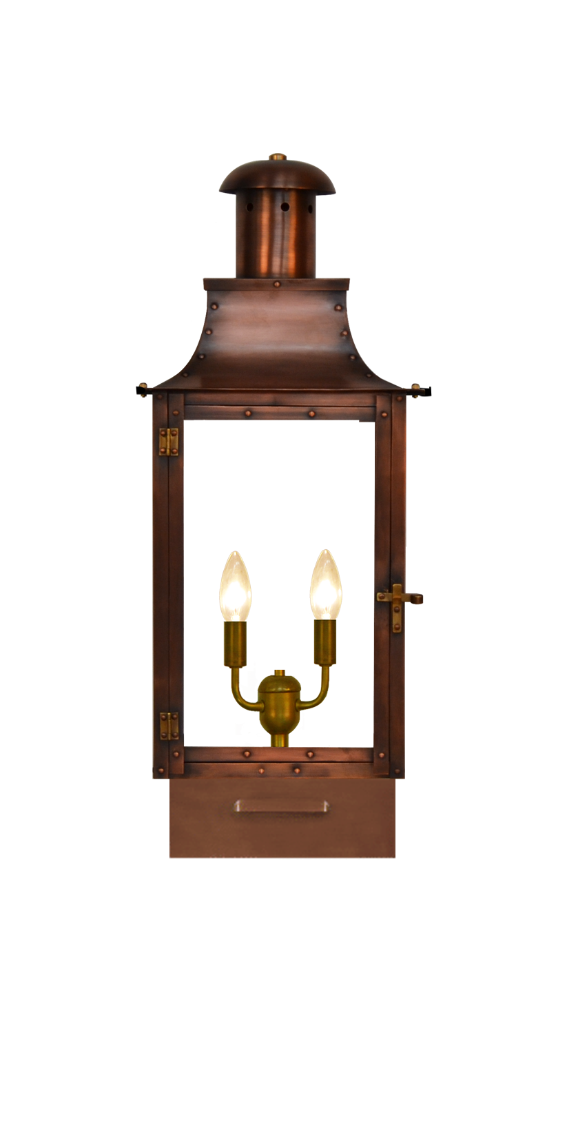 Somerset 20'' Electric Copper Pier Mount
